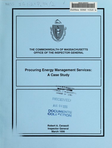 Procuring energy management services