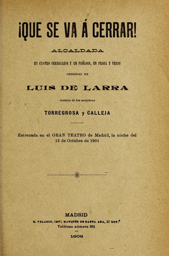 !Qué se va a cerrar!