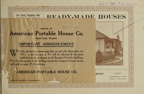 Ready-made houses
