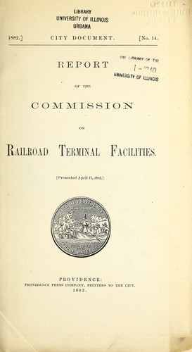 Report of the Commission on Railroad Terminal Facilities