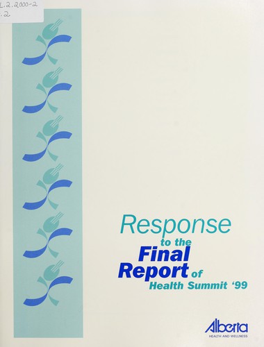 Response to the final report of Health Summit '99