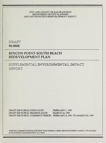 Rincon Point-South Beach redevelopment plan