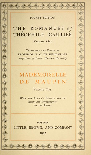 The romances of Théophile Gautier