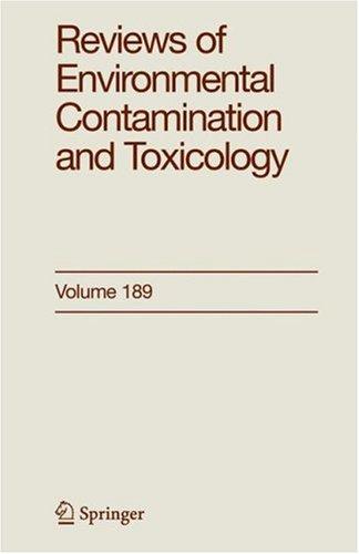 Reviews of Environmental Contamination and Toxicology / Volume 189 (Reviews of Environmental Contamination and Toxicology)