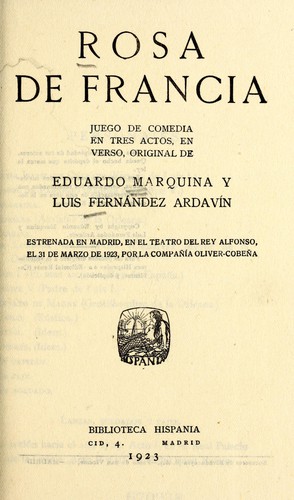 Rosa de Francia