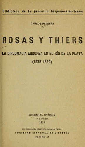 Rosas y Thiers