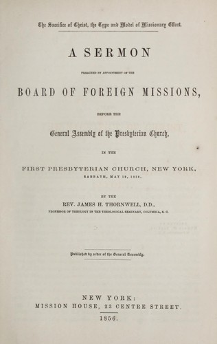 The sacrifice of Christ