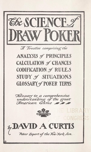 The science of draw poker