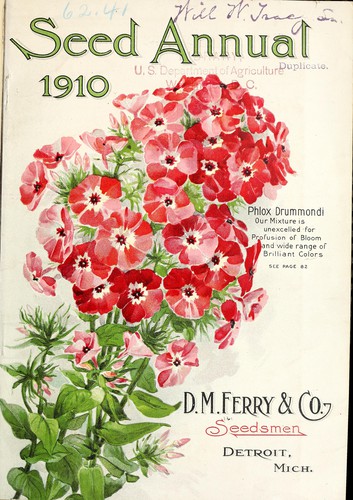 Seed annual 1910