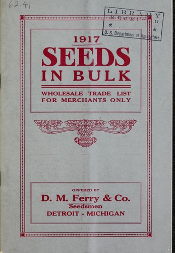 Seeds in bulk