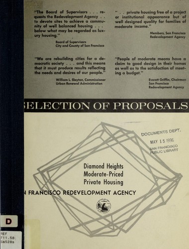 Selection of proposals