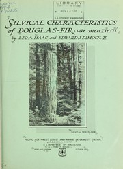 Silvical characteristics of Douglas-fir (var. menziesii)