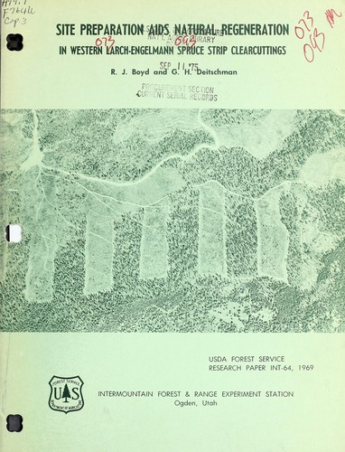 Site preparation aids natural regeneration in western larch-Engelmann spruce strip clearcuttings