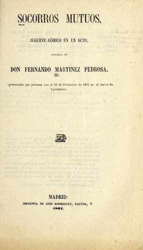 Socorros mutuos