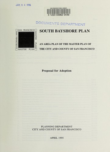 South Bayshore plan
