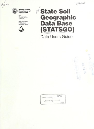 State soil geographic (STATSGO) data base