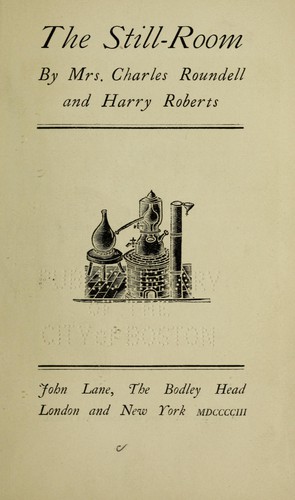 The still-room