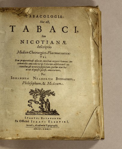 Tabacologia : hoc est, tabaci, seu nicotianæ descriptio medico-cheirurgico-pharmaceutica