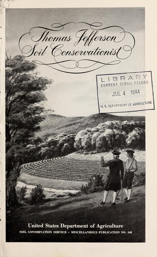 Thomas Jefferson, soil conservationist