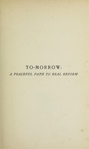 To-morrow