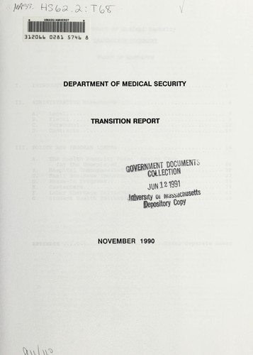 Transition report