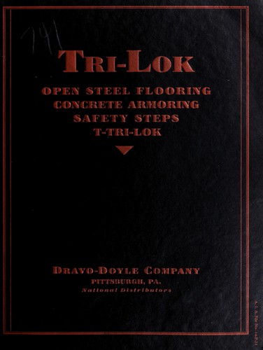 Tri-lok open steel flooring, concrete armoring, safety steps, T-Tri-lok