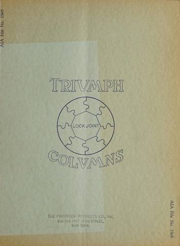 Triumph wood lock-joint columns