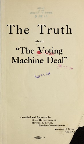 The truth about "The voting machine deal"