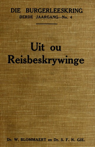 Uit ou reisbeskrywinge