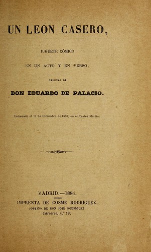 Un león casero