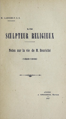 Un sculpteur religieux
