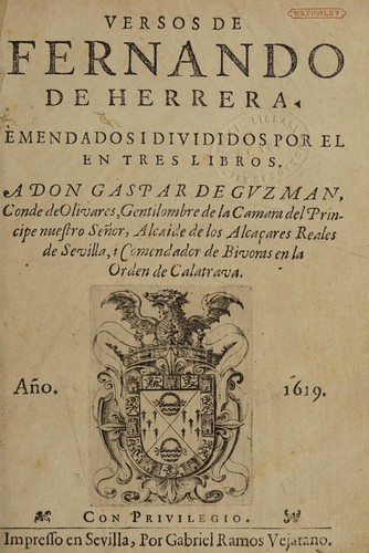 Versos De Fernando De Herrera