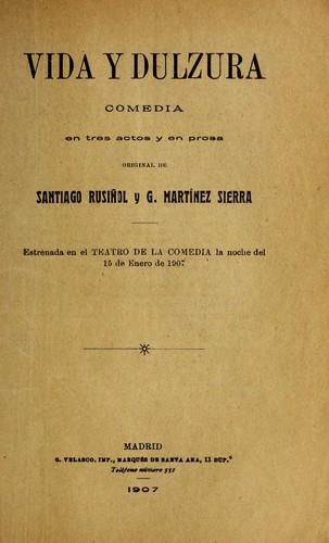 Vida y dulzura