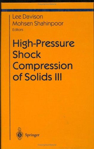 High-pressure shock compression of solids III