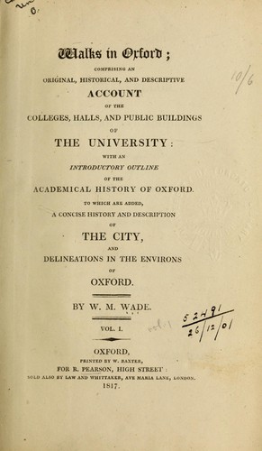 Walks in Oxford