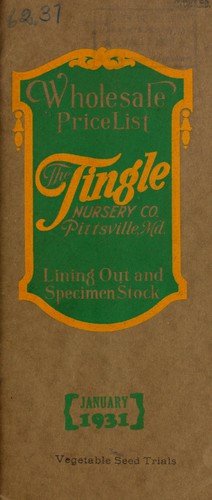 Wholesale pricelist