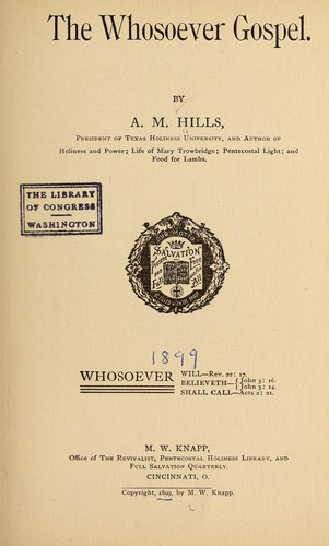 The whosoever gospel