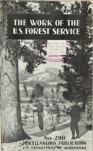 Work of the United States Forest Service