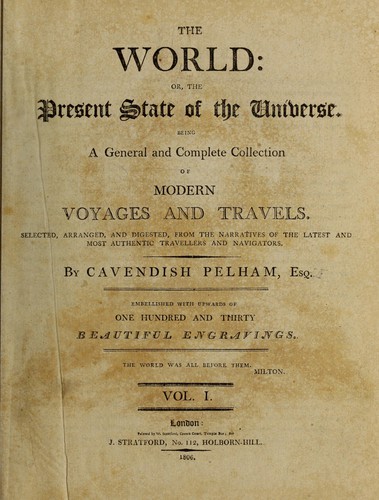 The World, or, The present state of the universe