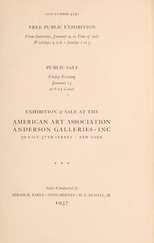 XVIII & XIX century paintings