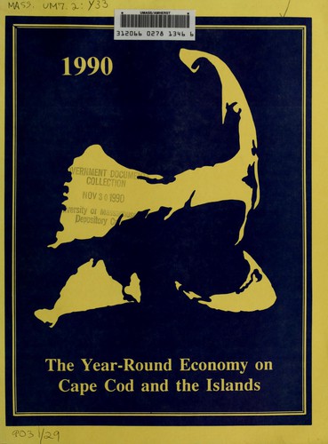 The Year-round economy on Cape Cod and the islands, 1990