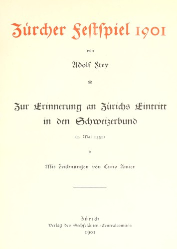 Zürcher Festspiel 1901