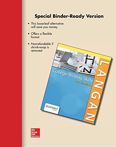 Looseleaf College Writing Skills with Readings 9e with MLA Booklet 2016