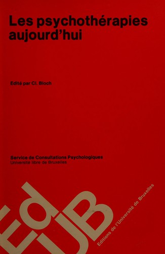Les psychotherapies aujourd'hui