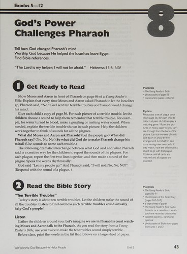 52 Bible lessons for young readers