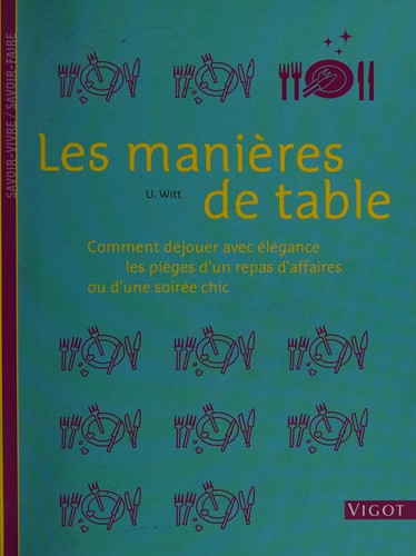 Les manières de table