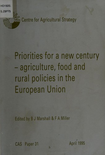 Priorities for a New Century