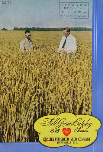 Fall grain catalog, 1945 season