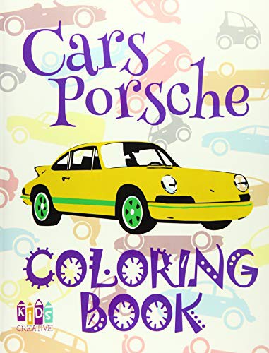 ✌ Cars Porsche ✎ Cars Coloring Book Boys ✎ Coloring Book for Kindergarten ✍  Coloring Book Magical