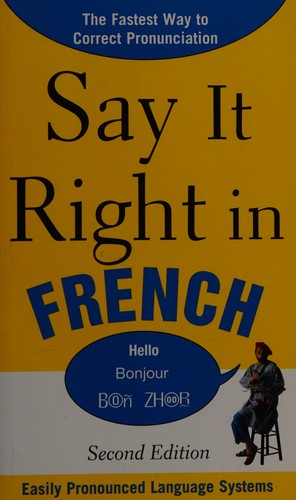 Say it right in French